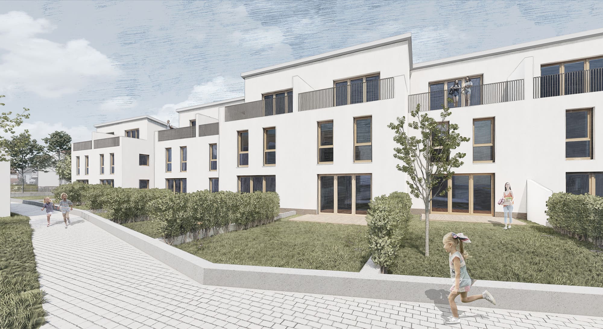 N08 – Neubau Reihenhäuser in Dornheim